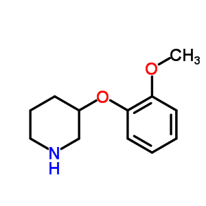 3-(2-Methoxyphenoxy)piperidine