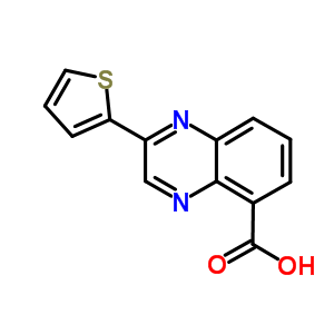 904813-02-1  2-(2-thienyl)quinoxaline-5-carboxylic acid