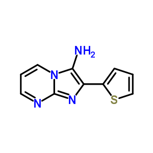 904817-81-8  2-(2-thienyl)imidazo[3,2-a]pyrimidin-3-amine