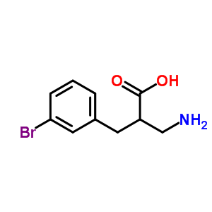 910443-86-6  2-(aminomethyl)-3-(3-bromophenyl)propanoic acid