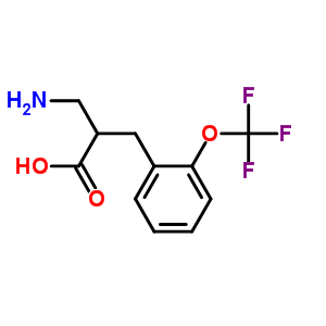 910443-92-4  2-(aminomethyl)-3-[2-(trifluoromethoxy)phenyl]propanoic acid