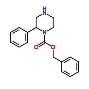 912763-14-5  benzyl 2-phenylpiperazine-1-carboxylate