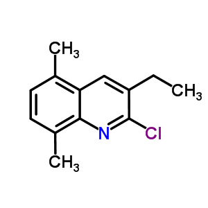 917750-57-3  2-chloro-3-ethyl-5,8-dimethylquinoline