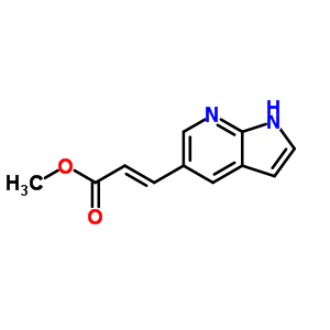945029-05-0  methyl (E)-3-(1H-pyrrolo[3,2-e]pyridin-5-yl)prop-2-enoate