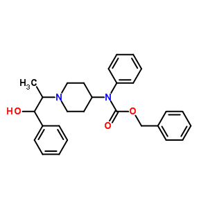 959246-66-3  benzyl N-[1-(2-hydroxy-1-methyl-2-phenyl-ethyl)-4-piperidyl]-N-phenyl-carbamate