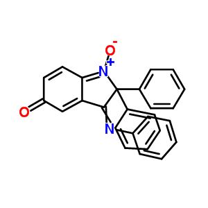 117661-13-9  1-oxido-2,2-diphenyl-3-phenylimino-indol-1-ium-5-one