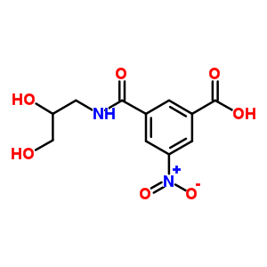 122731-58-2  3-(2,3-dihydroxypropylcarbamoyl)-5-nitro-benzoic acid