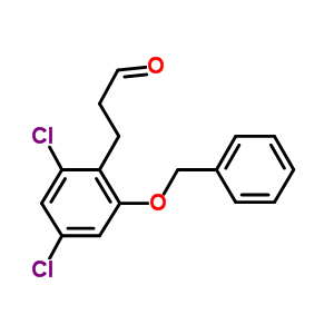 124082-53-7  3-(2-benzyloxy-4,6-dichloro-phenyl)propanal