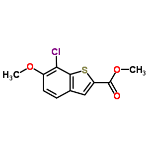 201614-00-8  methyl 7-chloro-6-methoxy-benzothiophene-2-carboxylate