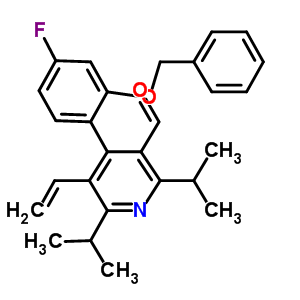 202858-60-4  4-(2-benzyloxy-4-fluoro-phenyl)-2,6-diisopropyl-5-vinyl-pyridine-3-carbaldehyde