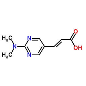 203505-82-2  (E)-3-[2-(dimethylamino)pyrimidin-5-yl]prop-2-enoic acid