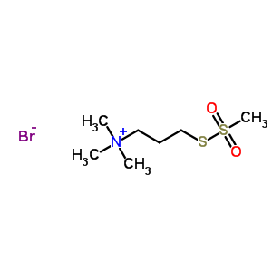 220560-60-1  trimethyl(3-methylsulfonylsulfanylpropyl)ammonium bromide