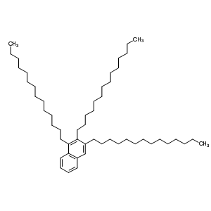 224051-16-5  1,2,3-tri(tetradecyl)naphthalene