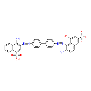 25188-30-1  6-amino-5-[4-[4-[(1-amino-4-sulfo-2-naphthyl)azo]phenyl]phenyl]azo-4-hydroxy-naphthalene-2-sulfonic acid