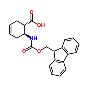 264273-06-5  (1S,6S)-6-(9H-флуорен-9-илметоксикарбониламино)циклогекс-3-ен-1-карбоновая кислота