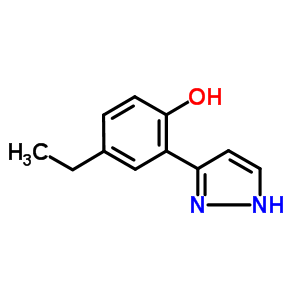 288401-59-2  4-ethyl-2-(1H-pyrazol-3-yl)phenol