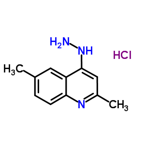 29125-49-3  (2,6-dimethyl-4-quinolyl)hydrazine hydrochloride