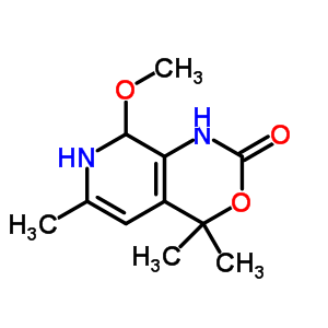302933-96-6  8-methoxy-4,4,6-trimethyl-7,8-dihydro-1H-pyrido[3,4-d][1,3]oxazin-2-one