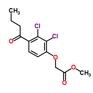 30720-99-1  methyl 2-(4-butanoyl-2,3-dichloro-phenoxy)acetate