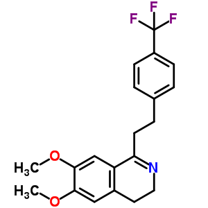 324076-69-9  6,7-dimethoxy-1-[2-[4-(trifluoromethyl)phenyl]ethyl]-3,4-dihydroisoquinoline