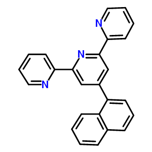 342888-76-0  4'-(1-Naphthyl)-2,2':6',2''-terpyridine 342888-76-0  4'-(1-Naphthyl)-2,2':6',2''-terpyridine