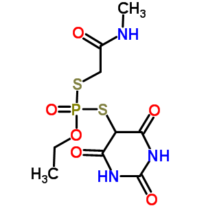 36583-47-8  2-[ethoxy-(2,4,6-trioxohexahydropyrimidin-5-yl)sulfanyl-phosphoryl]sulfanyl-N-methyl-acetamide