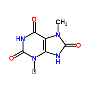383160-11-0  7-methyl-3-(trideuteriomethyl)-9H-purine-2,6,8-trione