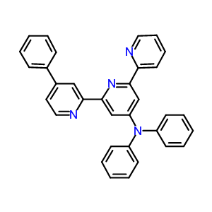 408359-98-8  N,N,4-Triphenyl-2,2':6',2''-terpyridin-4'-amine 408359-98-8  N,N,4-Triphenyl-2,2':6',2''-terpyridin-4'-amine