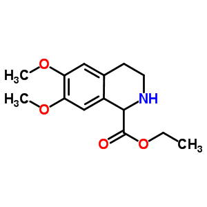 41993-68-4  ethyl 6,7-dimethoxy-1,2,3,4-tetrahydroisoquinoline-1-carboxylate