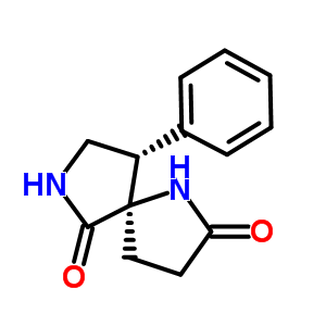 464201-13-6  (5R,9S)-9-phenyl-1,7-diazaspiro[4.4]nonane-2,6-dione