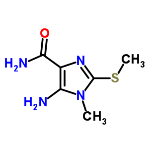 52868-68-5  5-amino-1-methyl-2-methylsulfanyl-imidazole-4-carboxamide 52868-68-5  5-amino-1-methyl-2-methylsulfanyl-imidazole-4-carboxamide