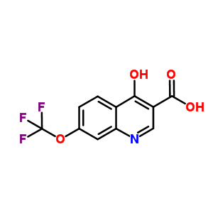 53985-74-3  4-hydroxy-7-(trifluoromethoxy)quinoline-3-carboxylic acid 53985-74-3  4-hydroxy-7-(trifluoromethoxy)quinoline-3-carboxylic acid