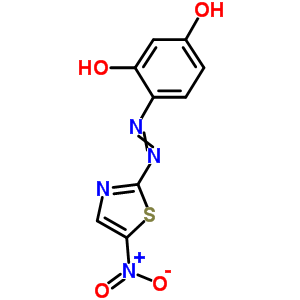 58874-05-8  4-[(5-nitro-1,3-thiazol-2-yl)diazenyl]benzene-1,3-diol