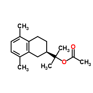 61263-48-7  2-[(2R)-5,8-dimethyl-1,2,3,4-tetrahydronaphthalen-2-yl]propan-2-yl acetate