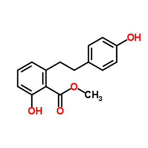 63898-00-0  methyl 2-hydroxy-6-[2-(4-hydroxyphenyl)ethyl]benzoate