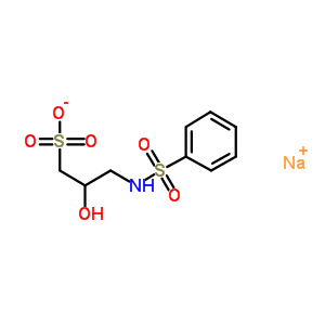 70788-51-1  sodium 3-(benzenesulfonamido)-2-hydroxy-propane-1-sulfonate