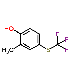 709-96-6  2-methyl-4-(trifluoromethylsulfanyl)phenol