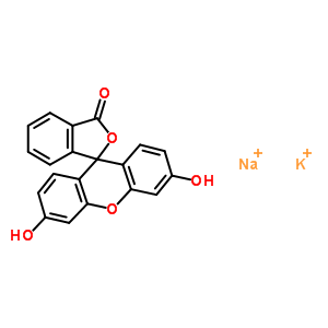 71701-20-7  potassium sodium 3',6'-dihydroxyspiro[isobenzofuran-3,9'-xanthene]-1-one