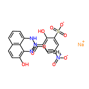 71873-53-5  sodium 3-[[8-(ethoxycarbonylamino)-2-hydroxy-1-naphthyl]azo]-2-hydroxy-5-nitro-benzenesulfonate
