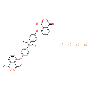 72066-81-0  tetrasodium 3-[4-[1-[4-(2,3-dicarboxylatophenoxy)phenyl]-1-methyl-ethyl]phenoxy]phthalate