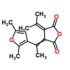 72493-39-1  3-[1-(2,5-dimethyl-3-furyl)ethylidene]-4-isopropylidene-tetrahydrofuran-2,5-dione