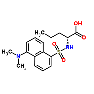 77426-55-2  N-{[5-(dimethylamino)naphthalen-1-yl]sulfonyl}-D-norvaline