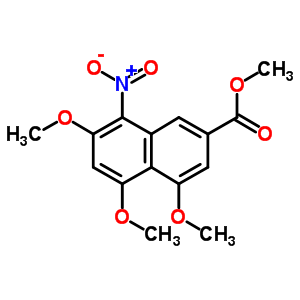 77729-58-9  methyl 4,5,7-trimethoxy-8-nitro-naphthalene-2-carboxylate