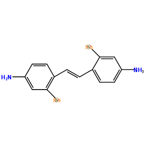 78211-74-2  [5-acetamido-2-[(E)-2-(4-amino-2-sodiooxysulfonyl-phenyl)vinyl]phenyl]sulfonyloxysodium