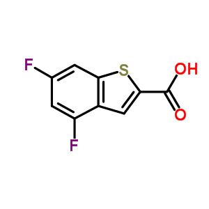 826995-56-6  4,6-difluorobenzothiophene-2-carboxylic acid