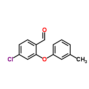 847351-33-1  4-chloro-2-(3-methylphenoxy)benzaldehyde 847351-33-1  4-chloro-2-(3-methylphenoxy)benzaldehyde