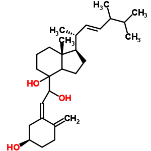 84985-78-4  (1R,7aR)-4-[(2Z)-1-hydroxy-2-[(5R)-5-hydroxy-2-methylene-cyclohexylidene]ethyl]-7a-methyl-1-[(E,1R)-1,4,5-trimethylhex-2-enyl]-2,3,3a,5,6,7-hexahydro-1H-inden-4-ol