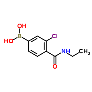 850589-40-1  [3-chloro-4-(ethylcarbamoyl)phenyl]boronic acid