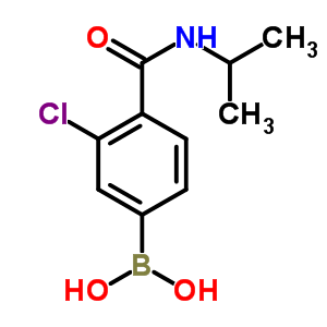 850589-41-2  [3-chloro-4-(isopropylcarbamoyl)phenyl]boronic acid