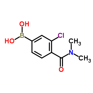 850589-47-8  [3-chloro-4-(dimethylcarbamoyl)phenyl]boronic acid